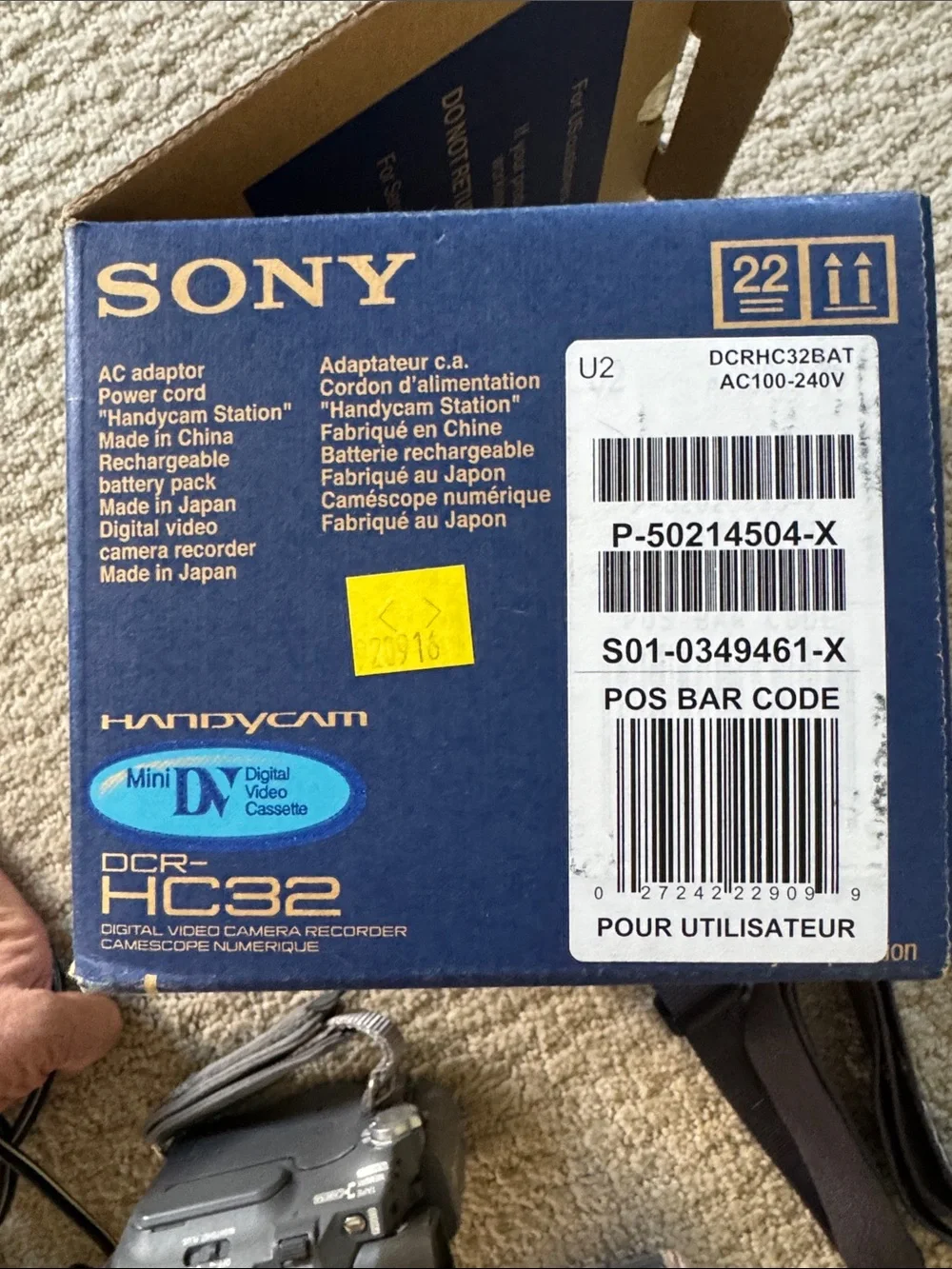Sony DCR-HC32 Mini DV Handycam